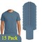 Gildan Heavy Cotton DIY Indigo Blue T-Shirt, Adult's Craft Blanks Multi Pack Tee